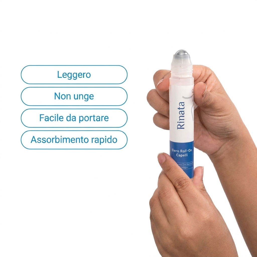 Rinata Siero Roll-On per la Crescita dei Capelli