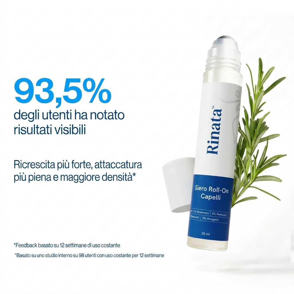 Rinata Siero Roll-On per la Crescita dei Capelli