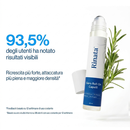 Rinata Siero Roll-On per la Crescita dei Capelli