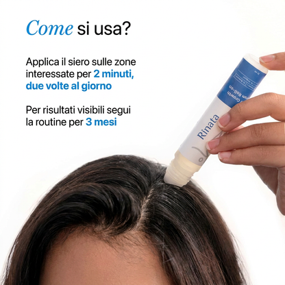 Rinata Siero Roll-On per la Crescita dei Capelli
